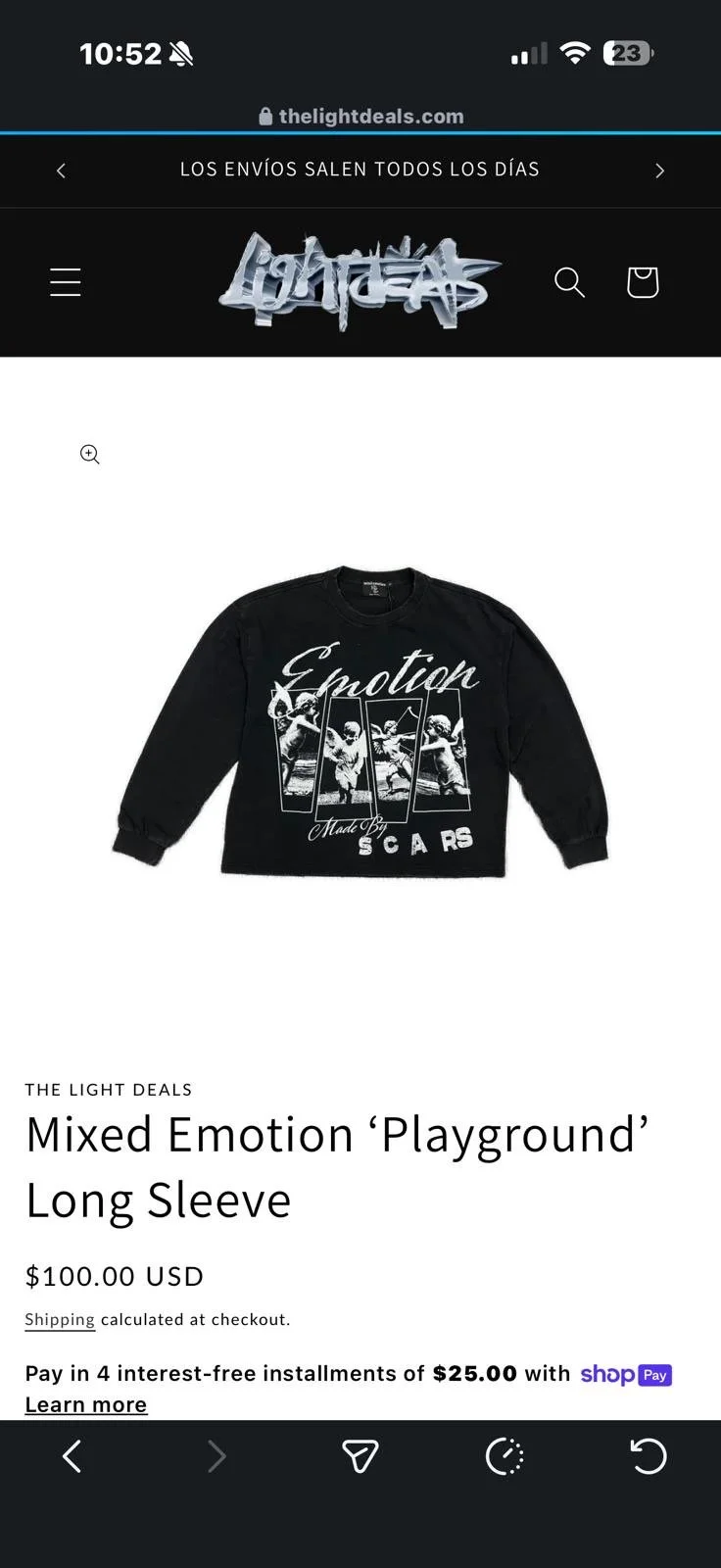 Mixed Emotion Playground Long Sleeve