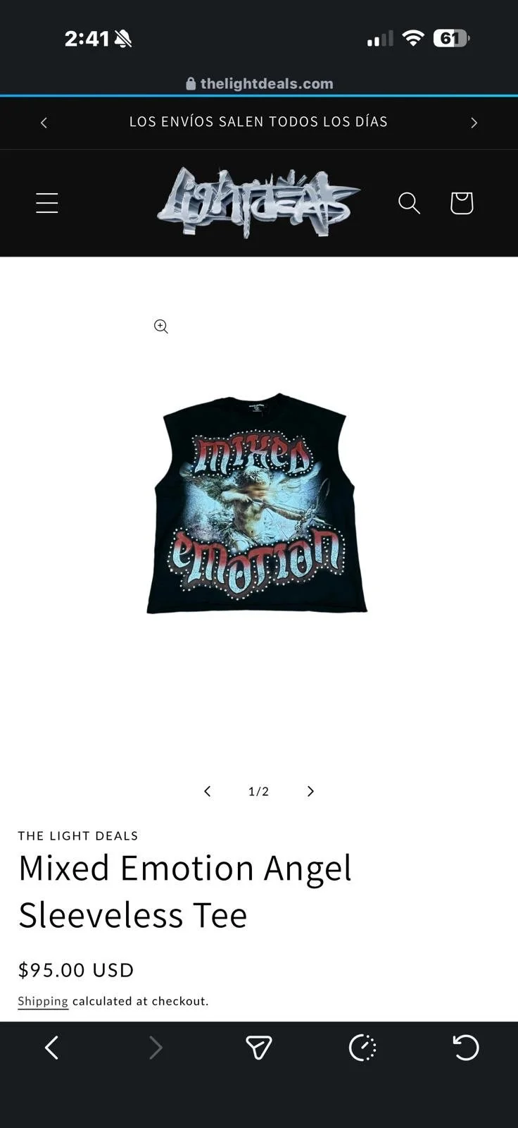 Mixed Emotions Ángel Tee