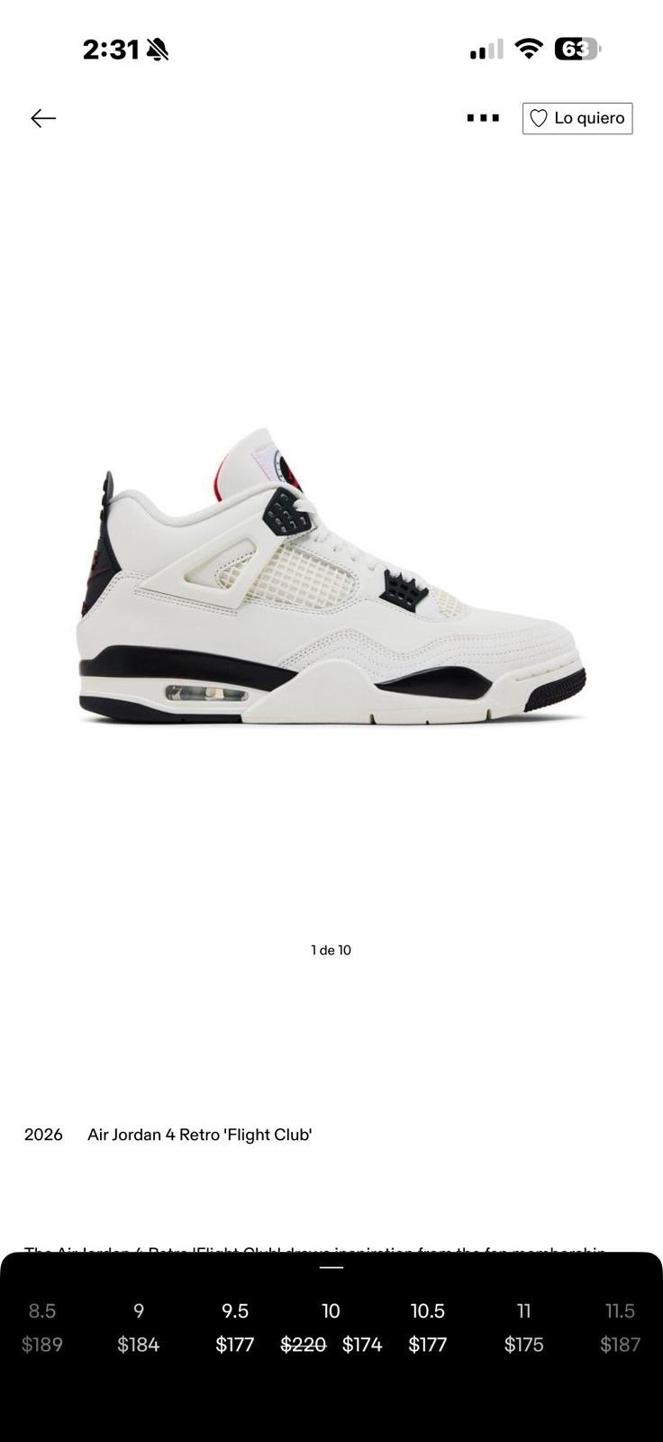 Air Jordan 4 Retro 'Flight Club'