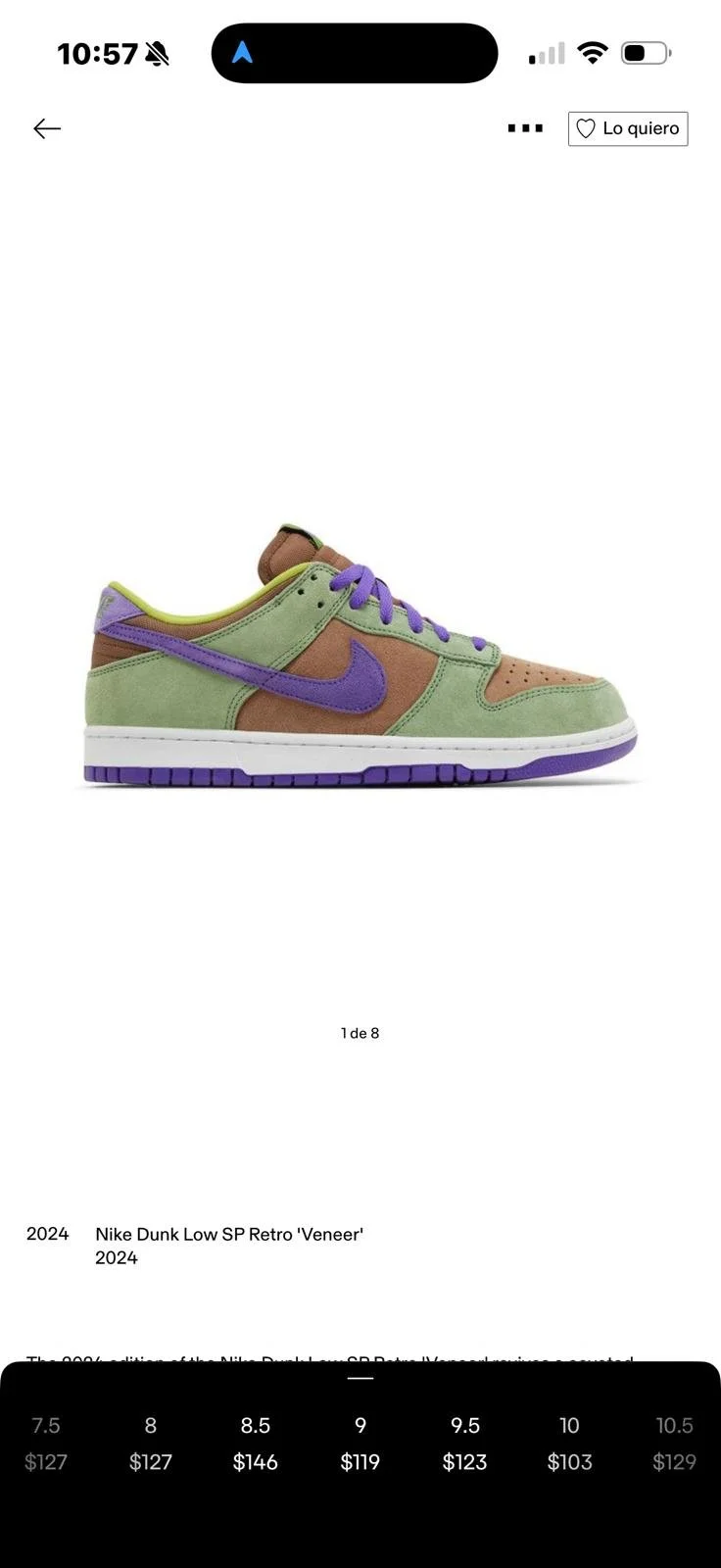 Nike Dunk Low SP Retro 'Veneer'
