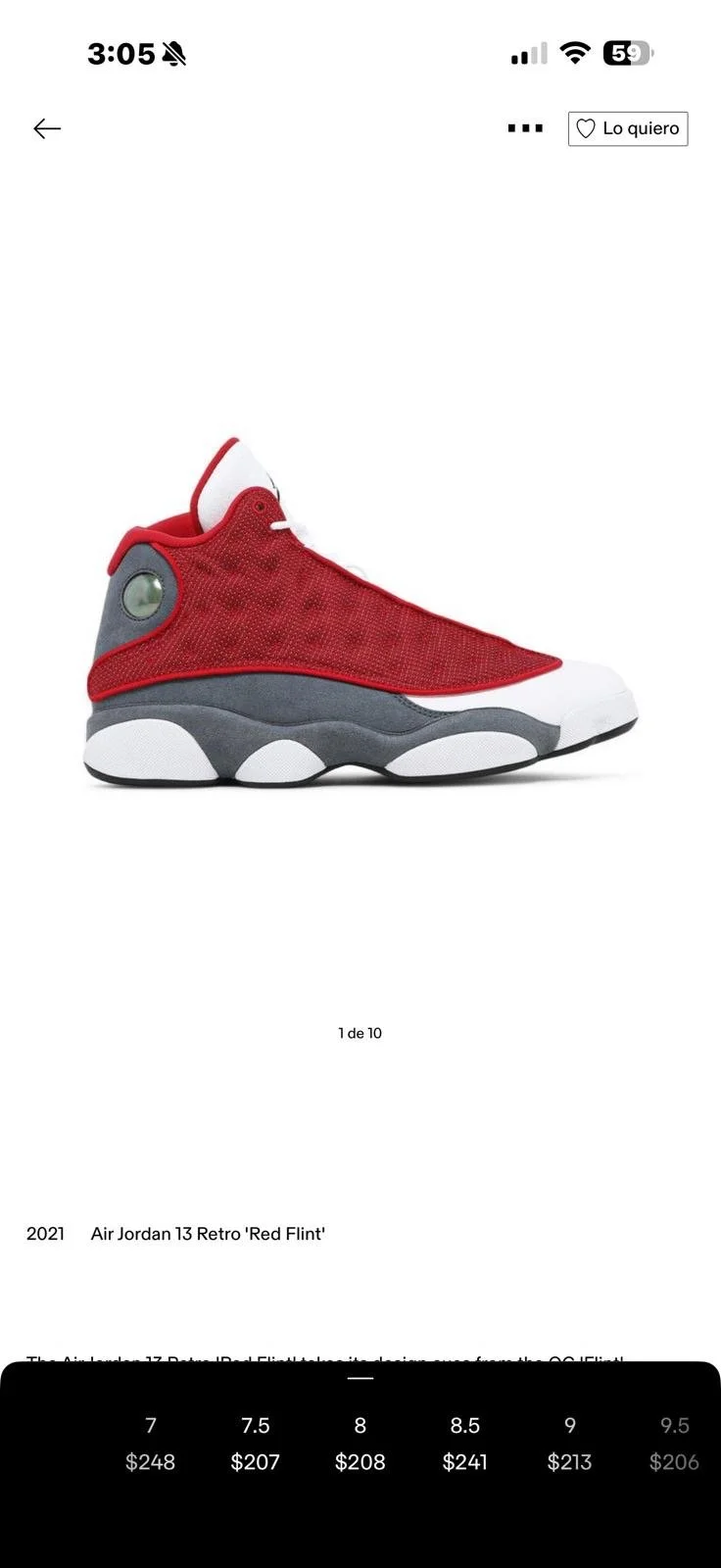 Air Jordan 13 Retro 'Red Flint'