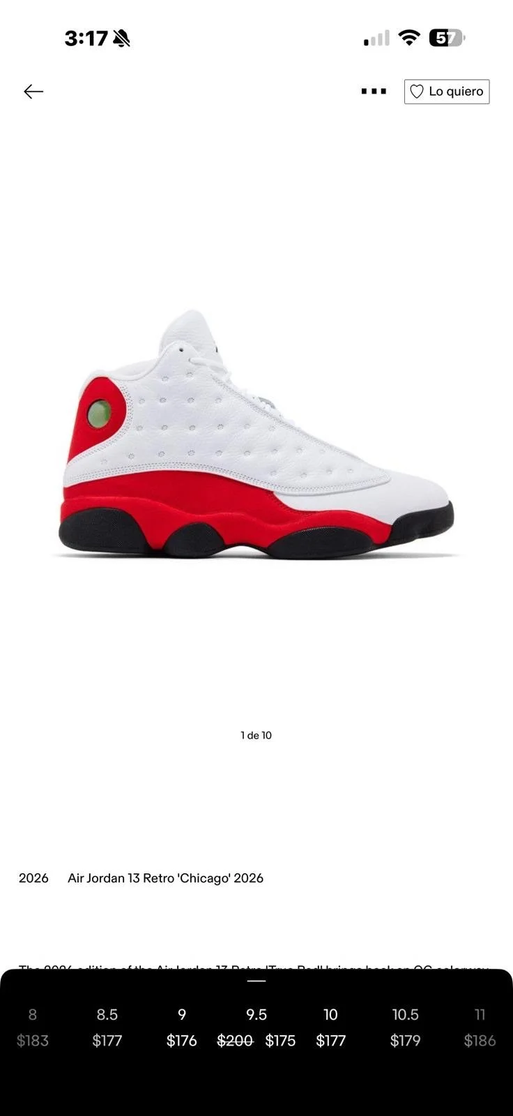 Air Jordan 13 Retro ‘Chicago’