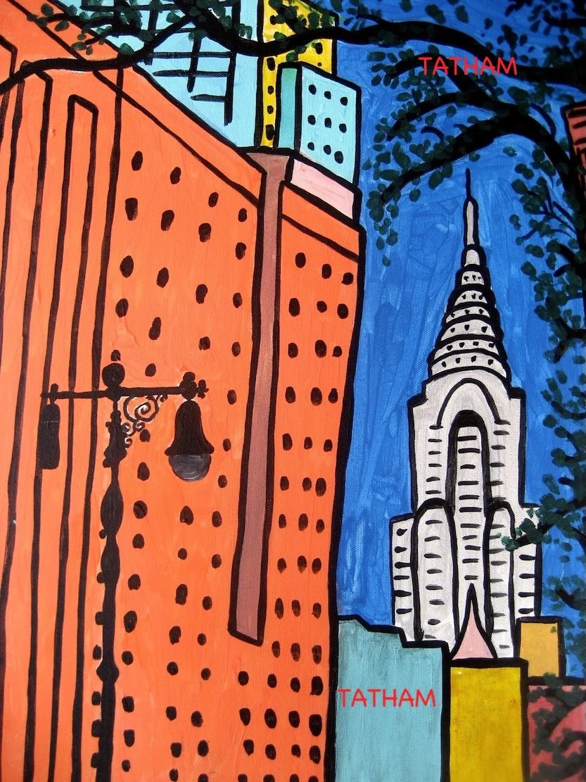 Chrysler Building 
Acrylic on Canvas
16' x 22"