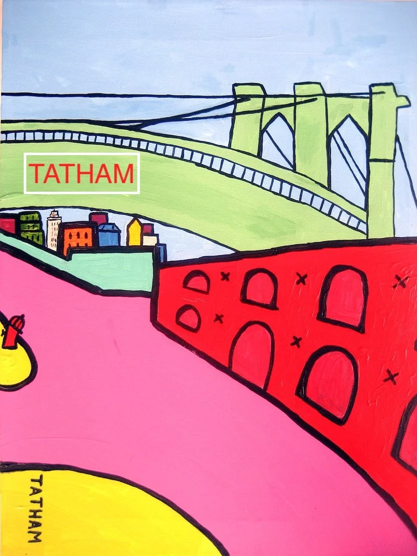 Brooklyn Bridge 
Acrylic on Canvas
16" x 22"