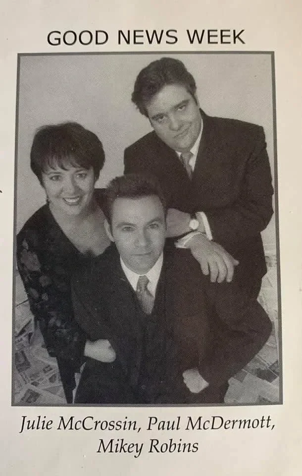 Good News Week: Julie McCrossin, Paul McDermott, Mikey Robins