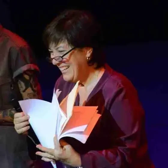 On 10 July 2011, Julie MCed the Lesbian Logies at the Sydney Opera House. Julie presented the founders of the Feminist Bookshop, Libby and Gail, with their Lesbian Logies.