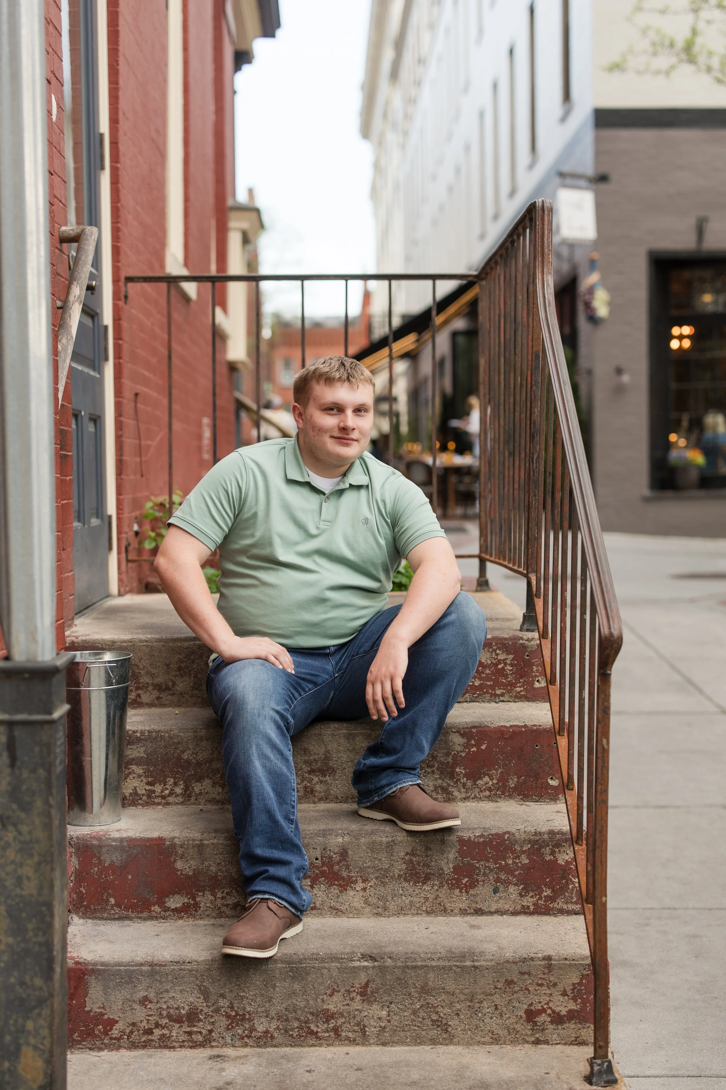 Logan - A lancaster city senior session