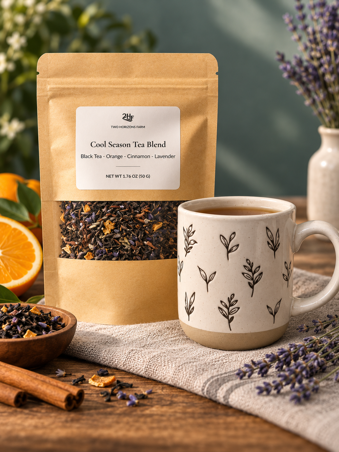 Cool Season Tea Blend + Mug