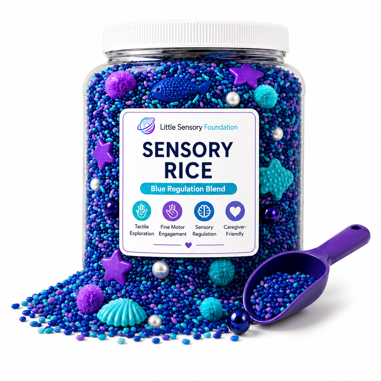 Customized Sensory Bin Rice Filler