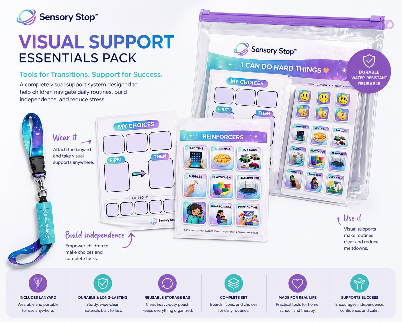 Visual Support Essentials Pack