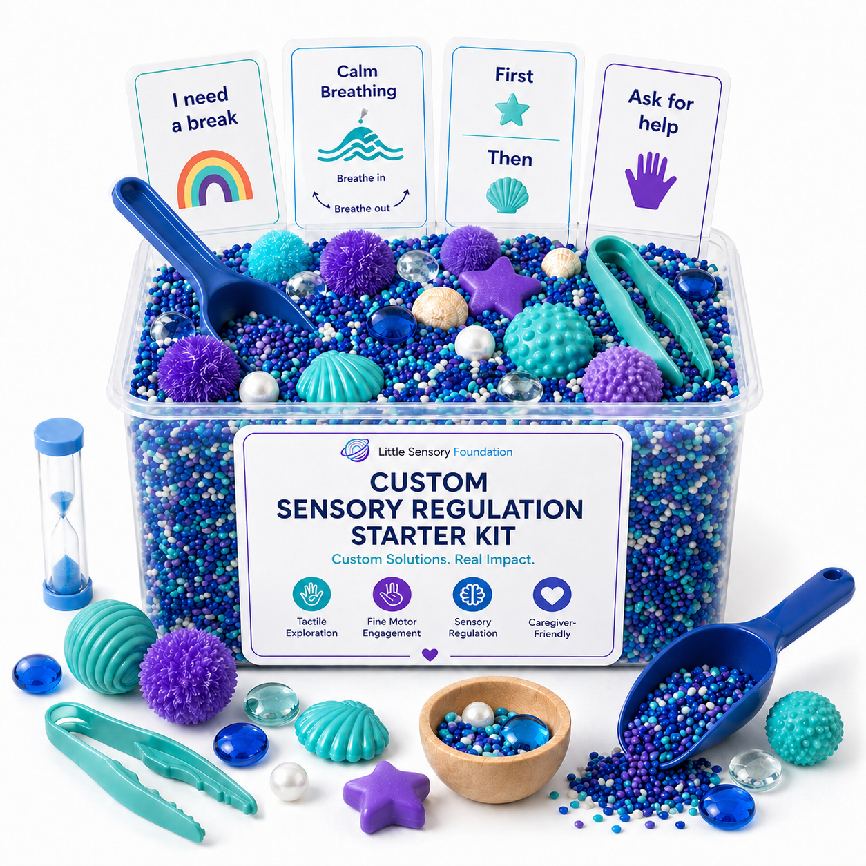Custom Sensory Regulation Starter Kit | Personalized Sensory Support Tools