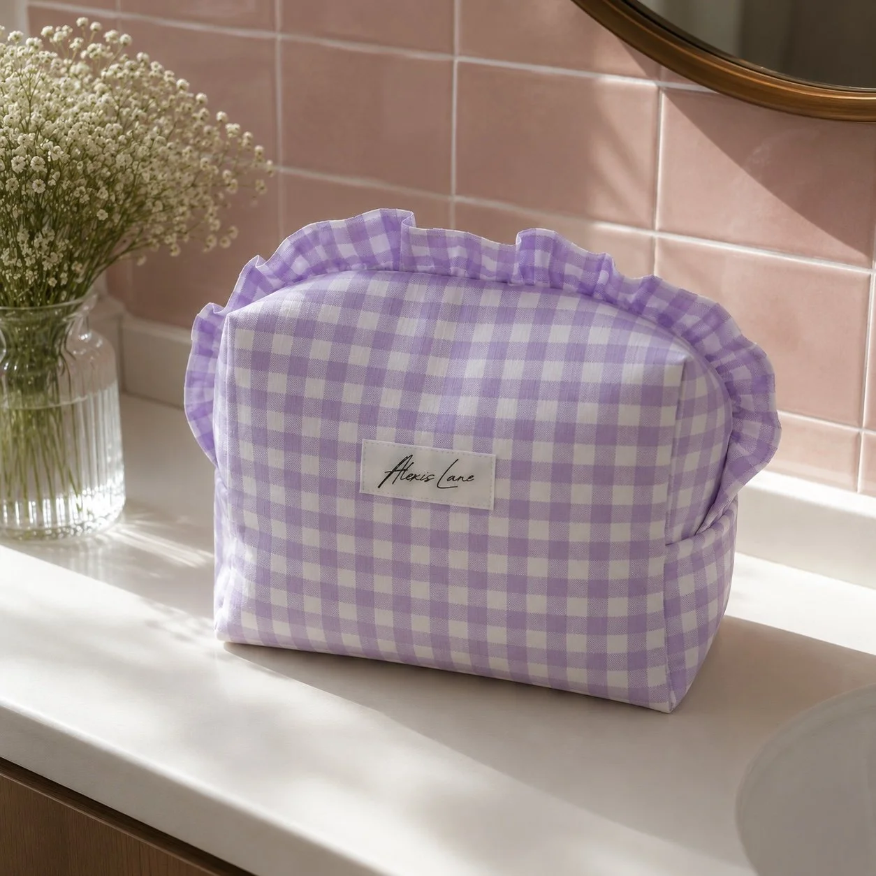 Everyday Essentials Makeup Bag - Lilac