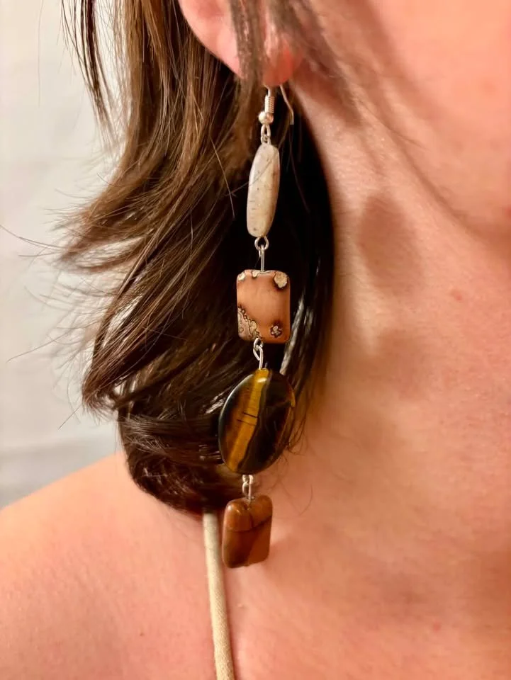 Tiger's Eye & Earth Toned Jaspers