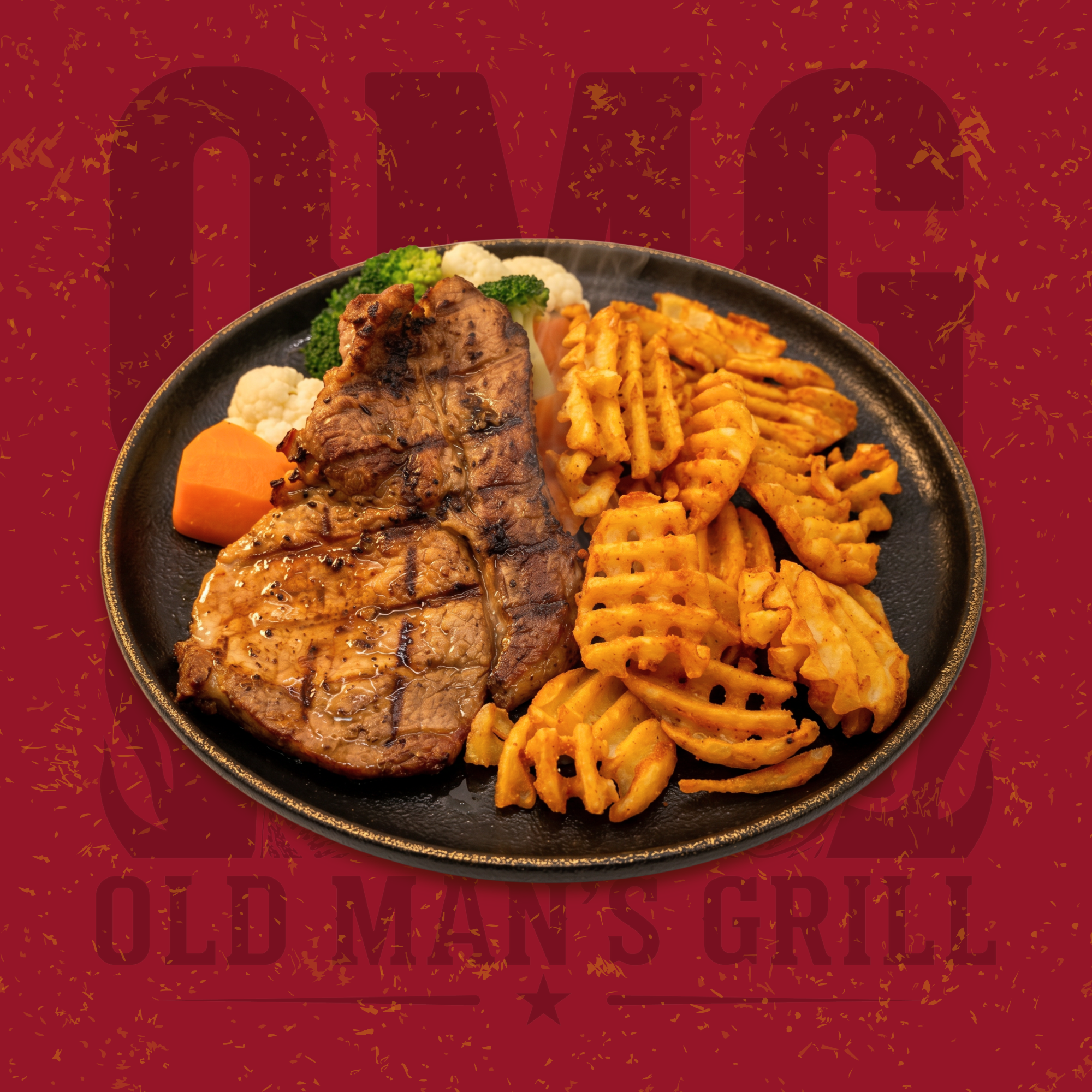 Char-grilled Kurobuta Pork Chop