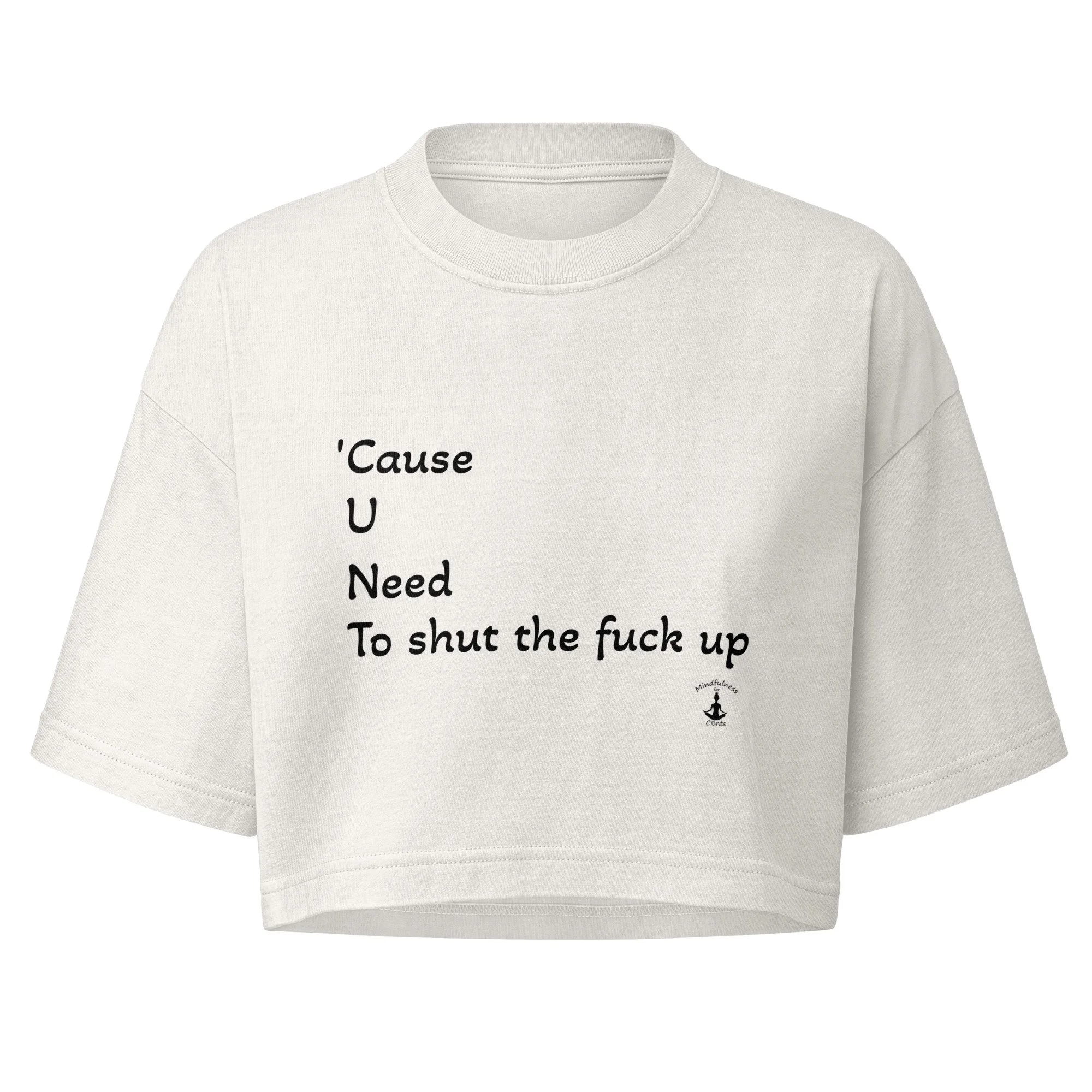 C.U.N.T. Crop top