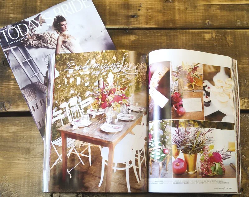Featured | Bohemian Inspired Wedding Photographer | Today's Bride Magazine