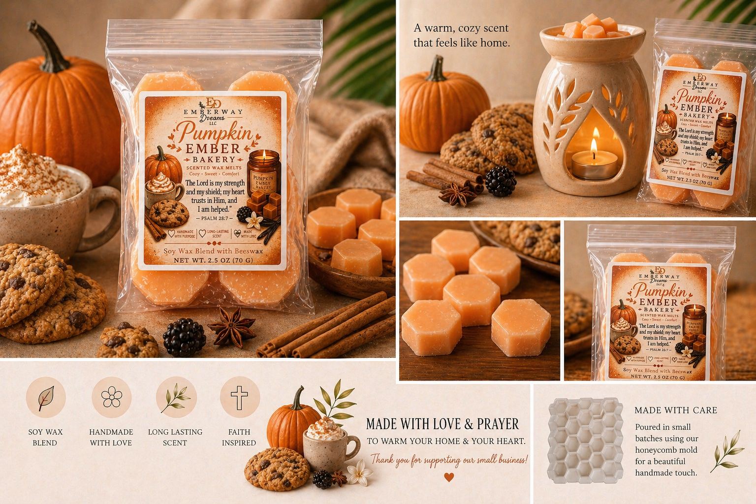 Pumpkin Ember Wax Melts