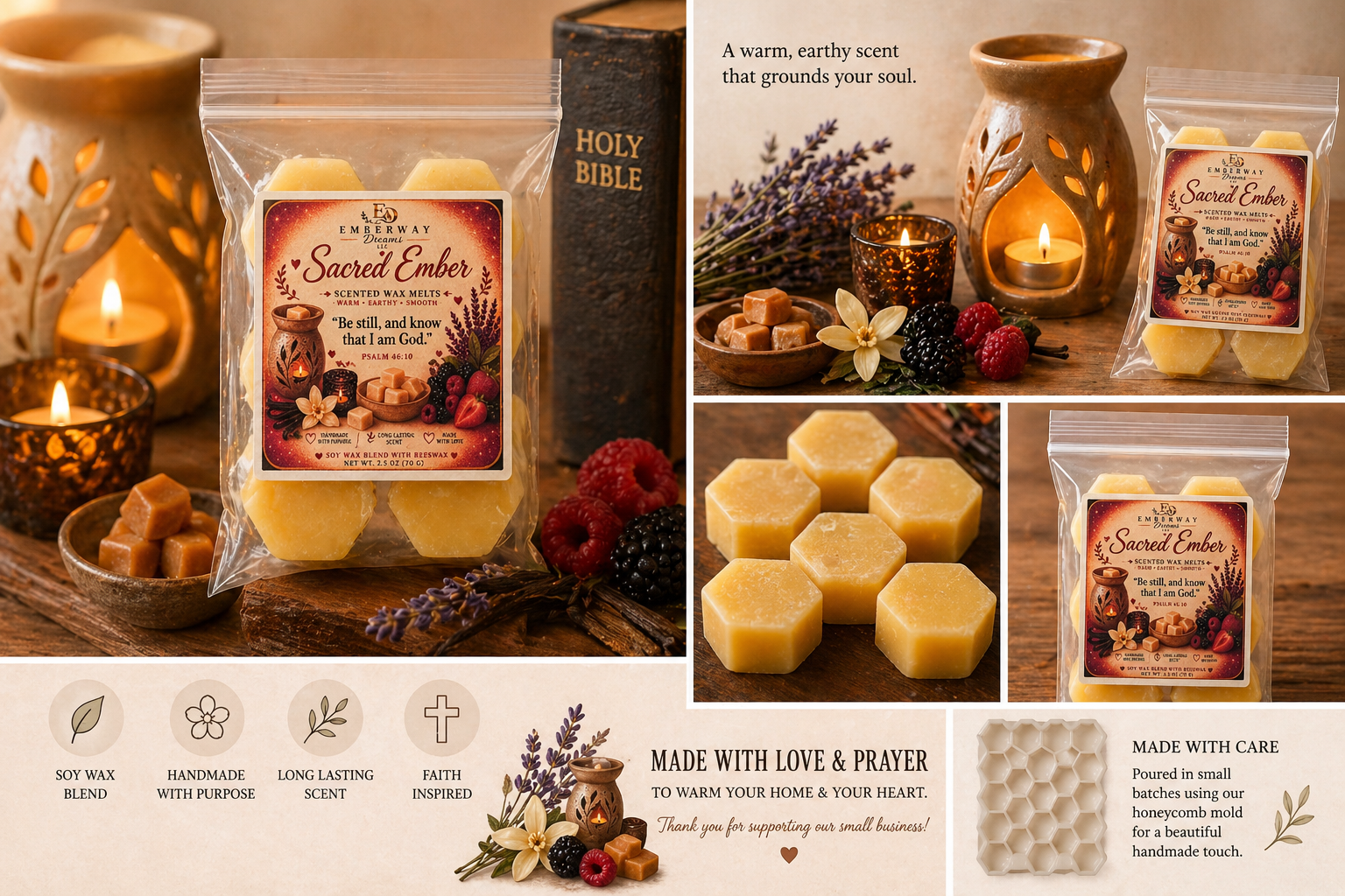 Sacred Ember Wax Melts