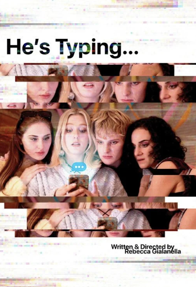 He's Typing