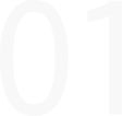 Close-up of the number '01' in gray on a black background.