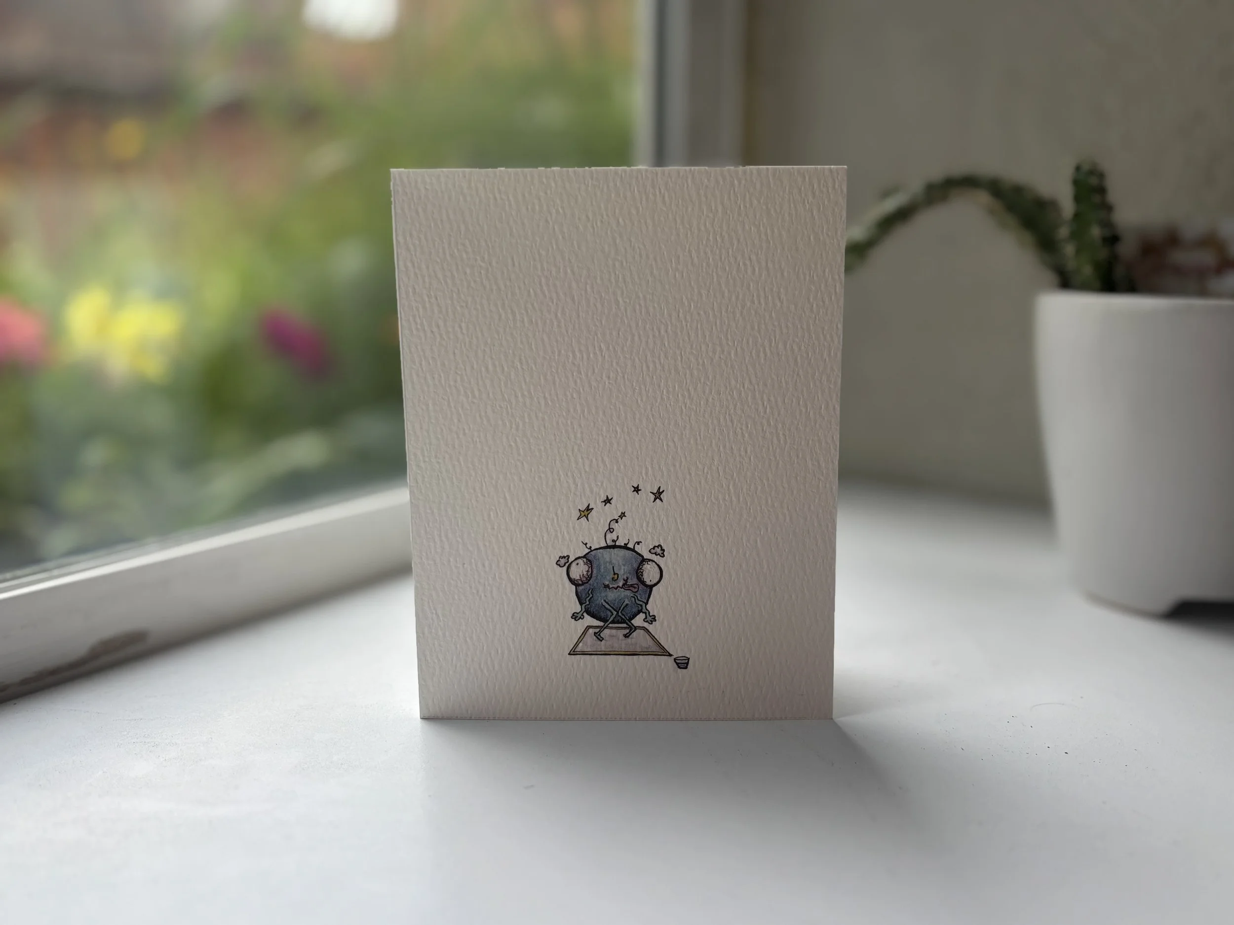 dizzyberry greeting card