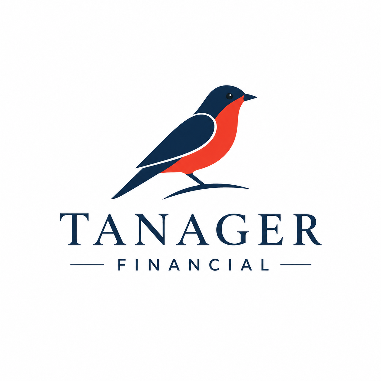 Bird with Financial Advising Company Name