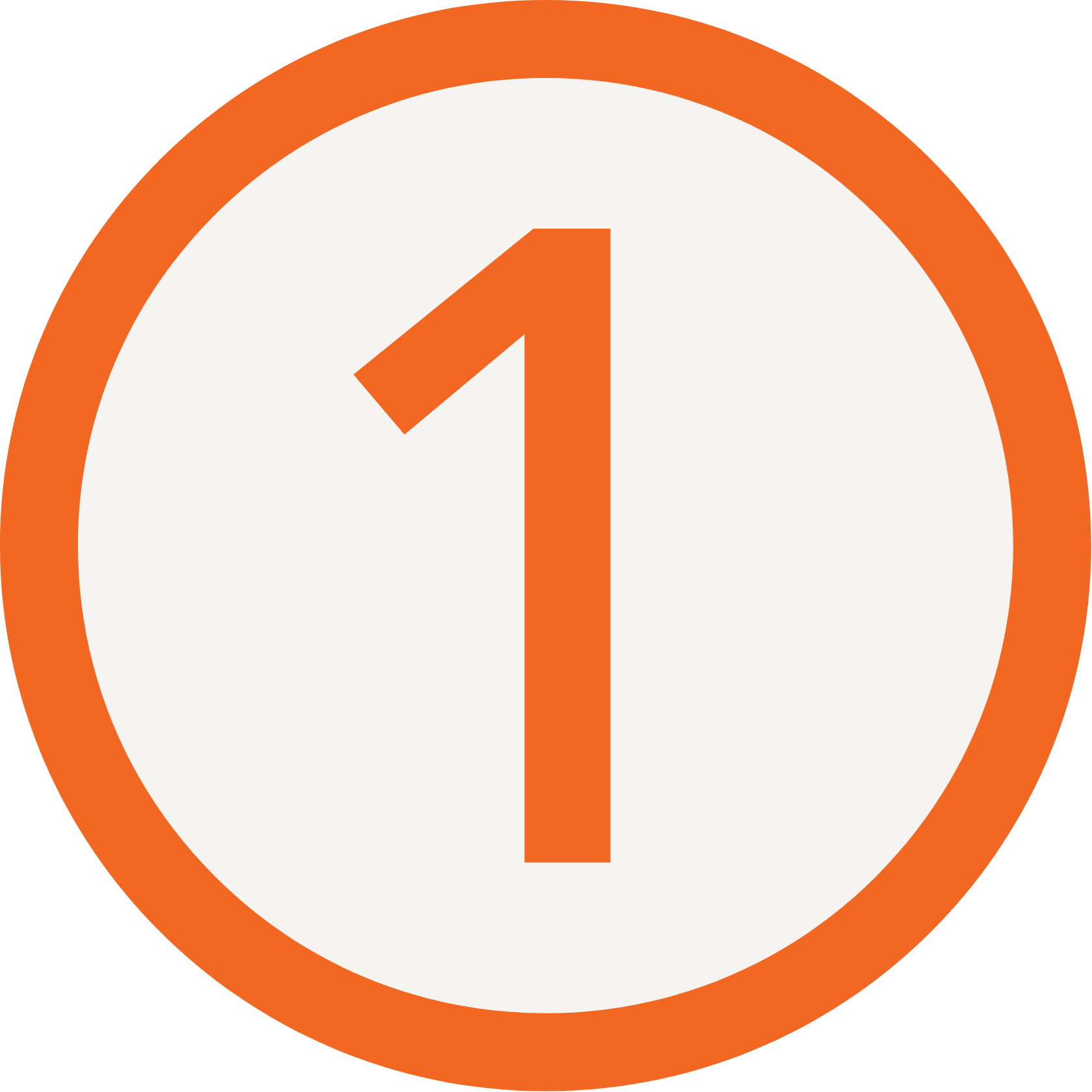 A circular timer showing 12 minutes remaining, with orange and white colors, and a thick orange border.