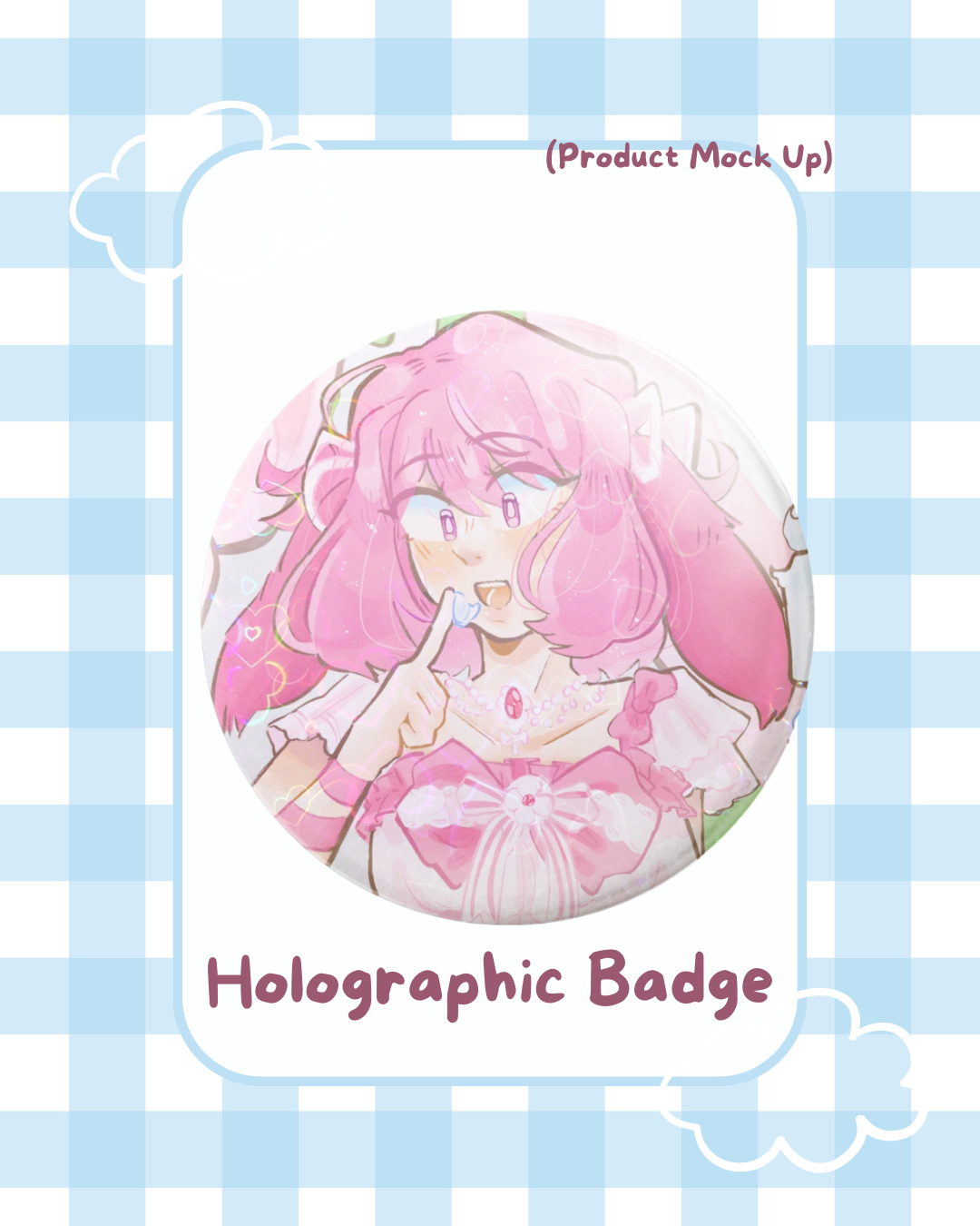 ♡ Anniversary Goods | Rin Rin Anniversary "Can Badge" ♡