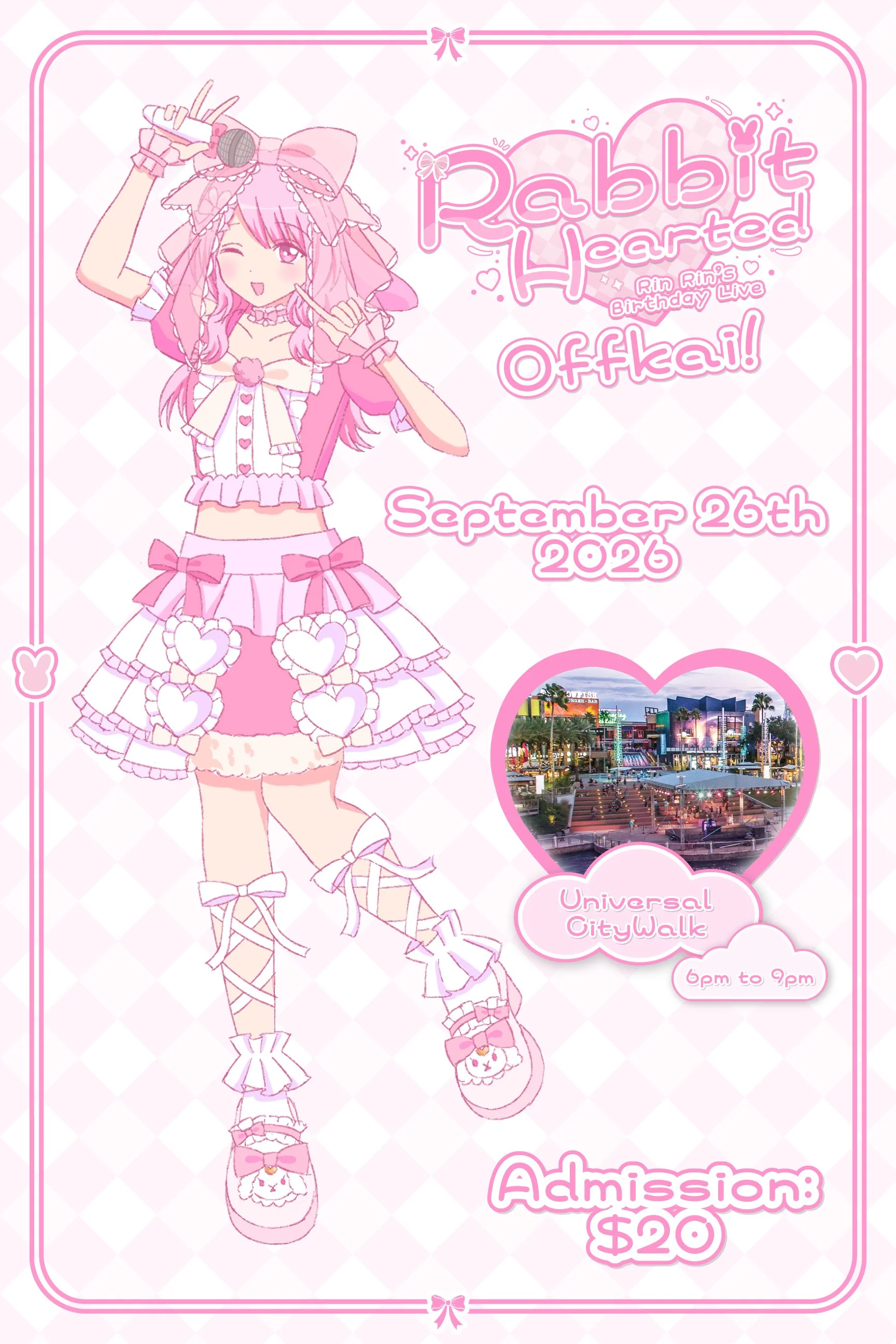 SEPT 26 - RIN RIN BIRTHDAY OFFKAI: Hopping 'round the Universe!