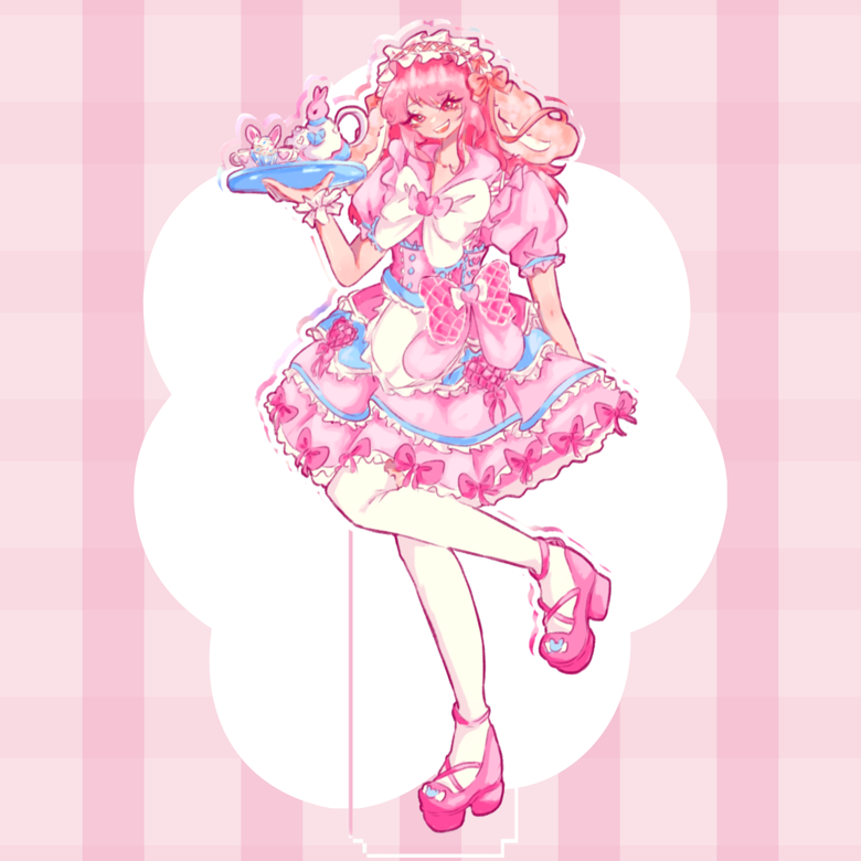 ˚ʚ♡ɞ˚ Cafe Maid Standee ˚ʚ♡ɞ˚
