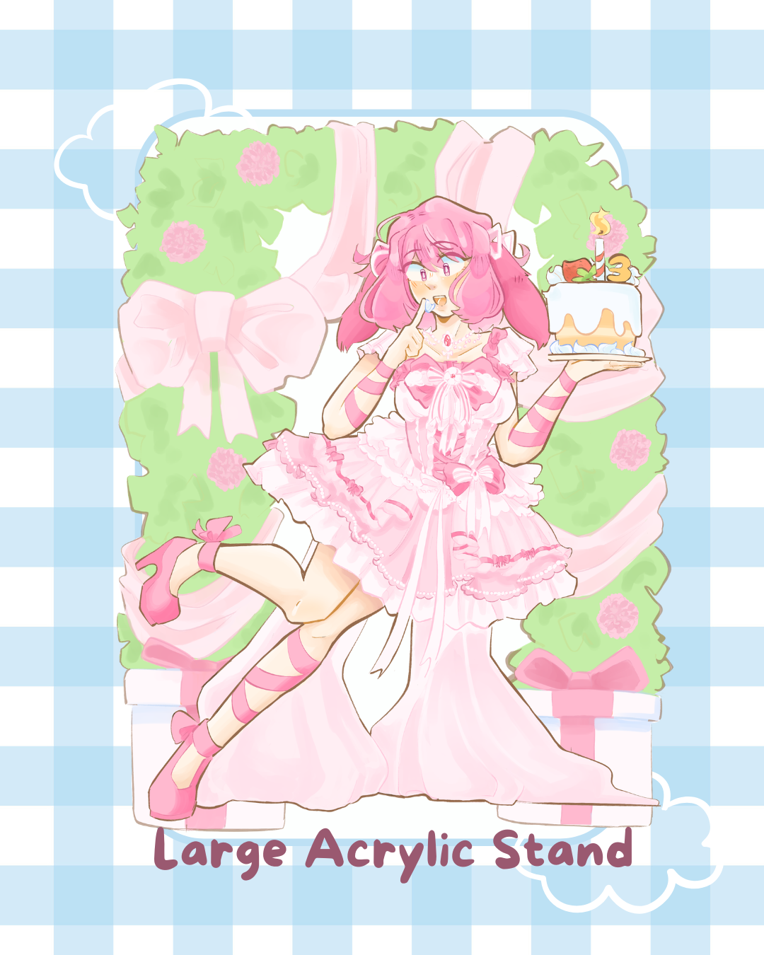 ♡ Anniversary Goods | Rin Rin Anniversary "Large Acrylic Standee" ♡