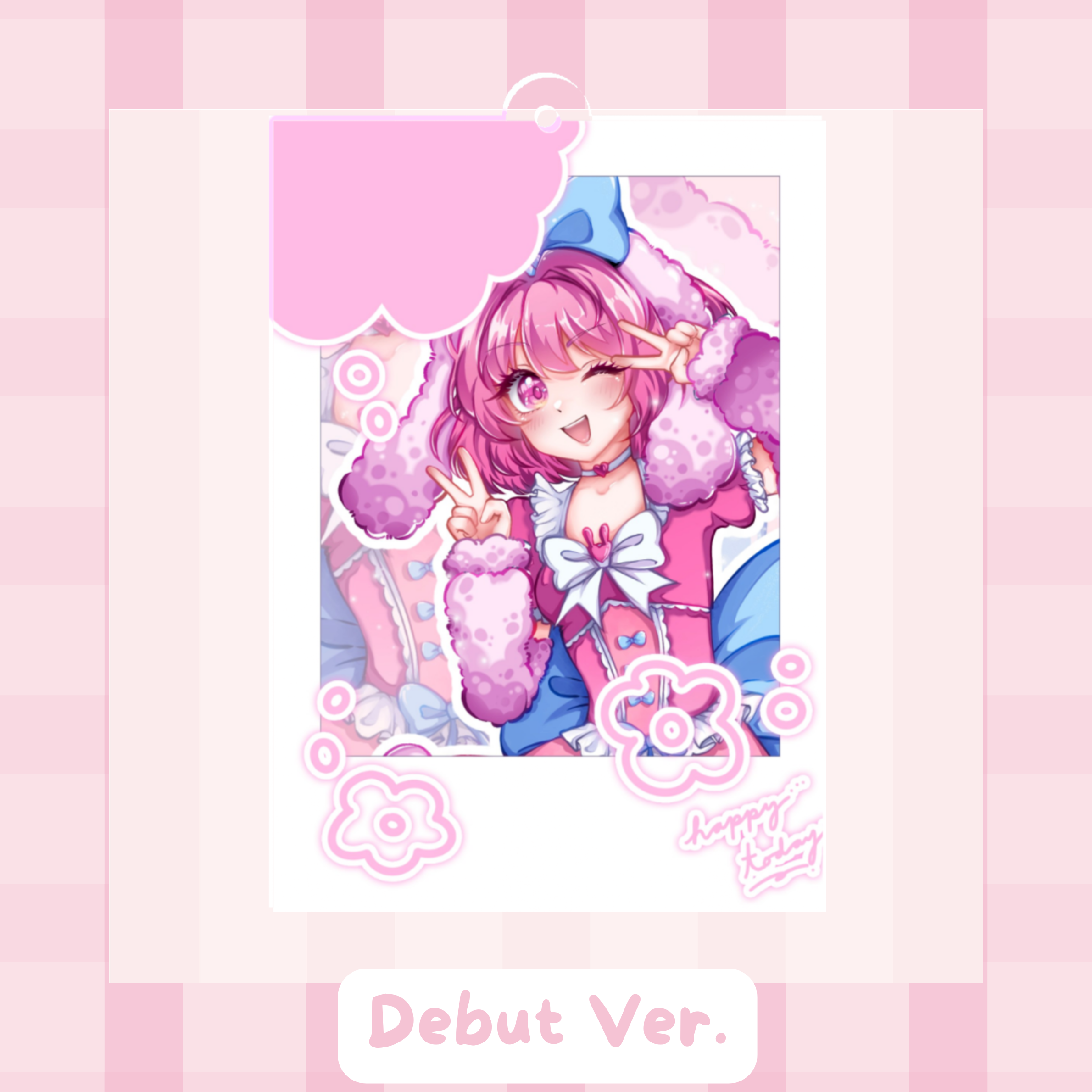 Pink Playful Cute Time To Relax Square Pillow (5).png