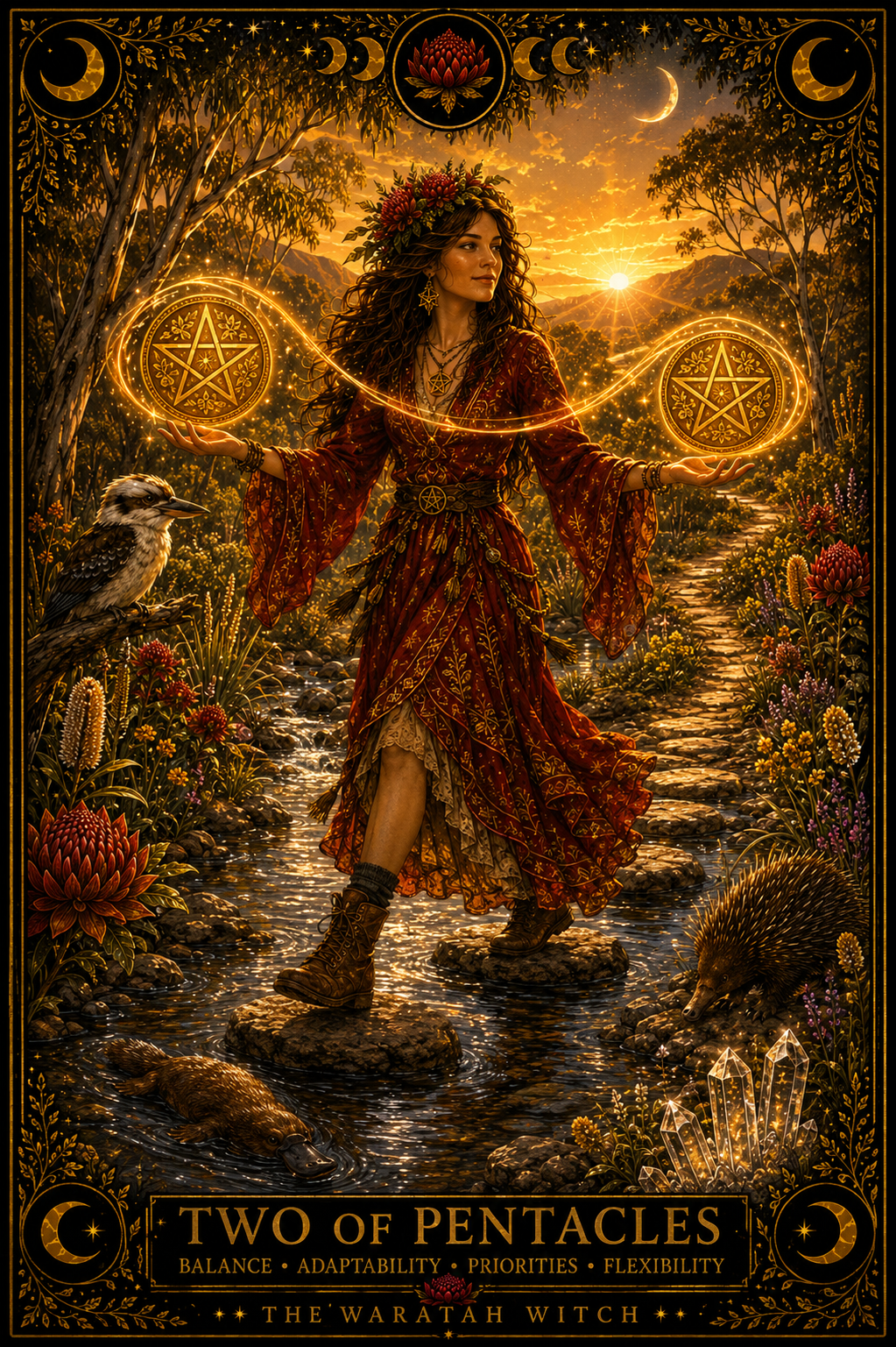 Two of Pentacles.