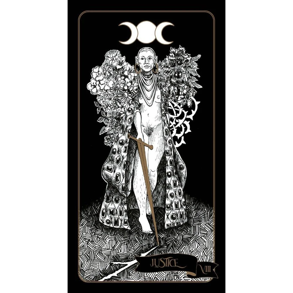 TWW Tarot of the Sorceress Tarot Card Justice.jpg