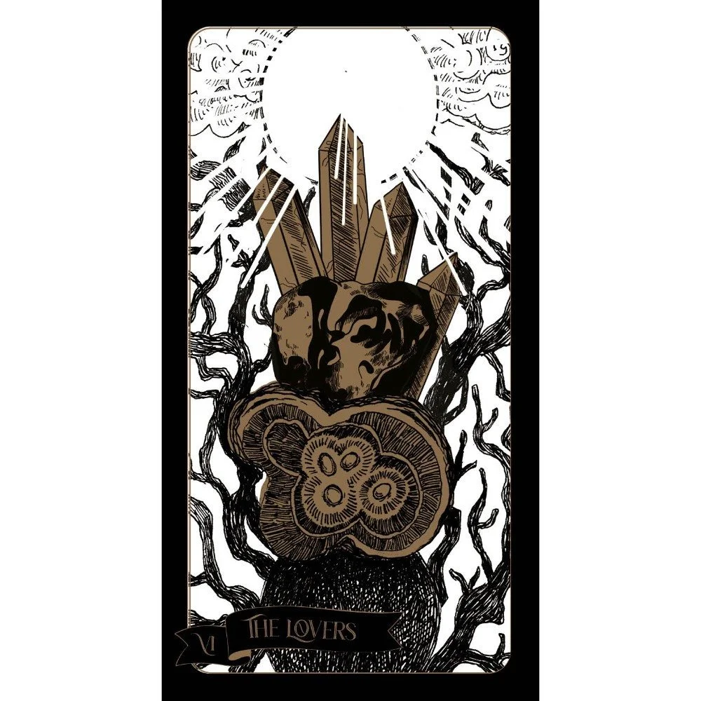 TWW Tarot of the Sorceress Tarot Card The Lovers.jpg