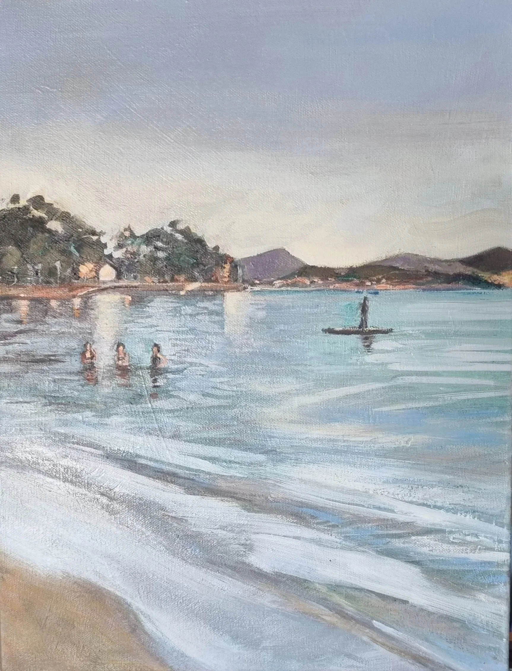 Long Beach, 2025, 
Oil on Canvas