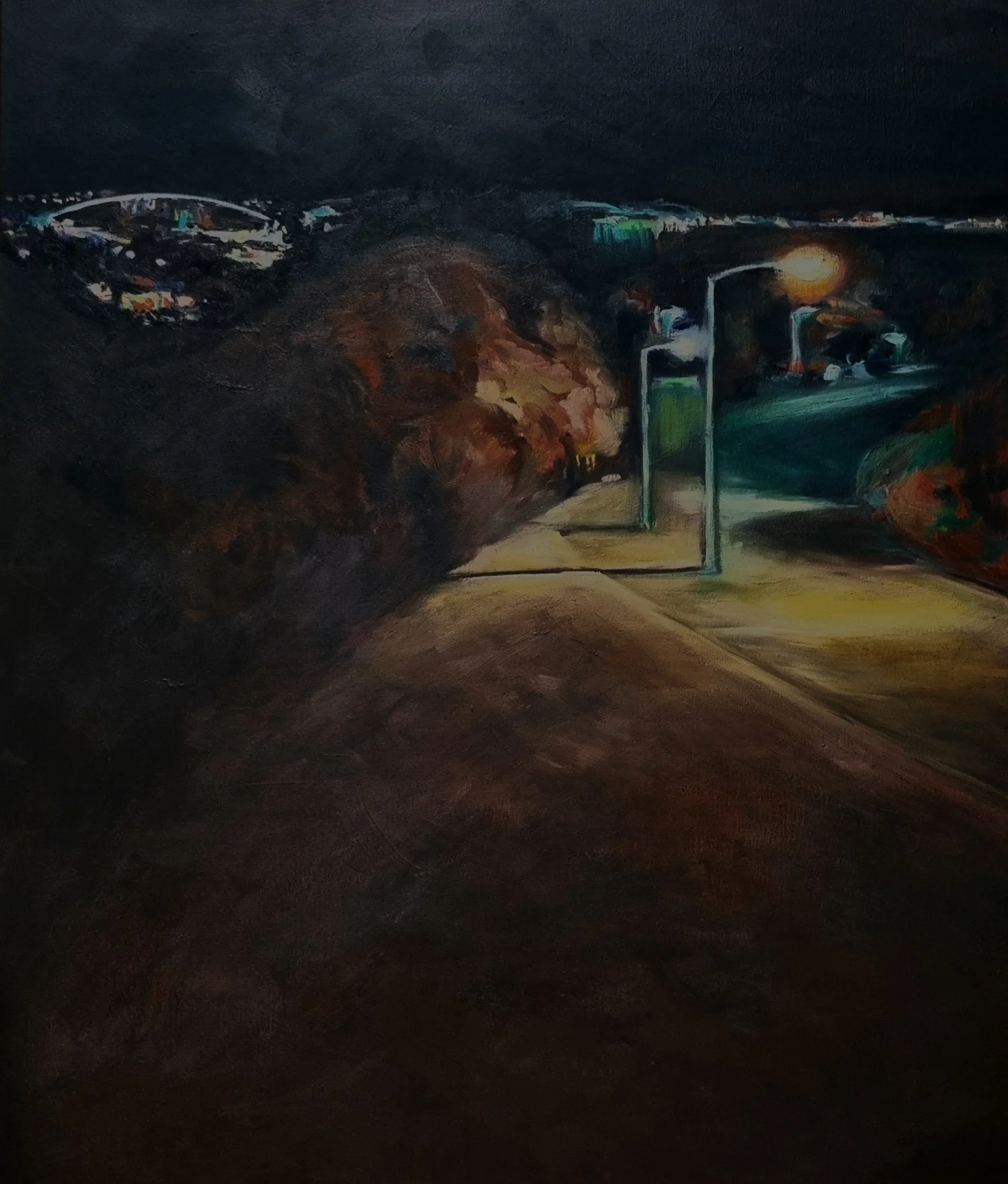 Baintree Tower View, 2025, 
Oil on Canvas
