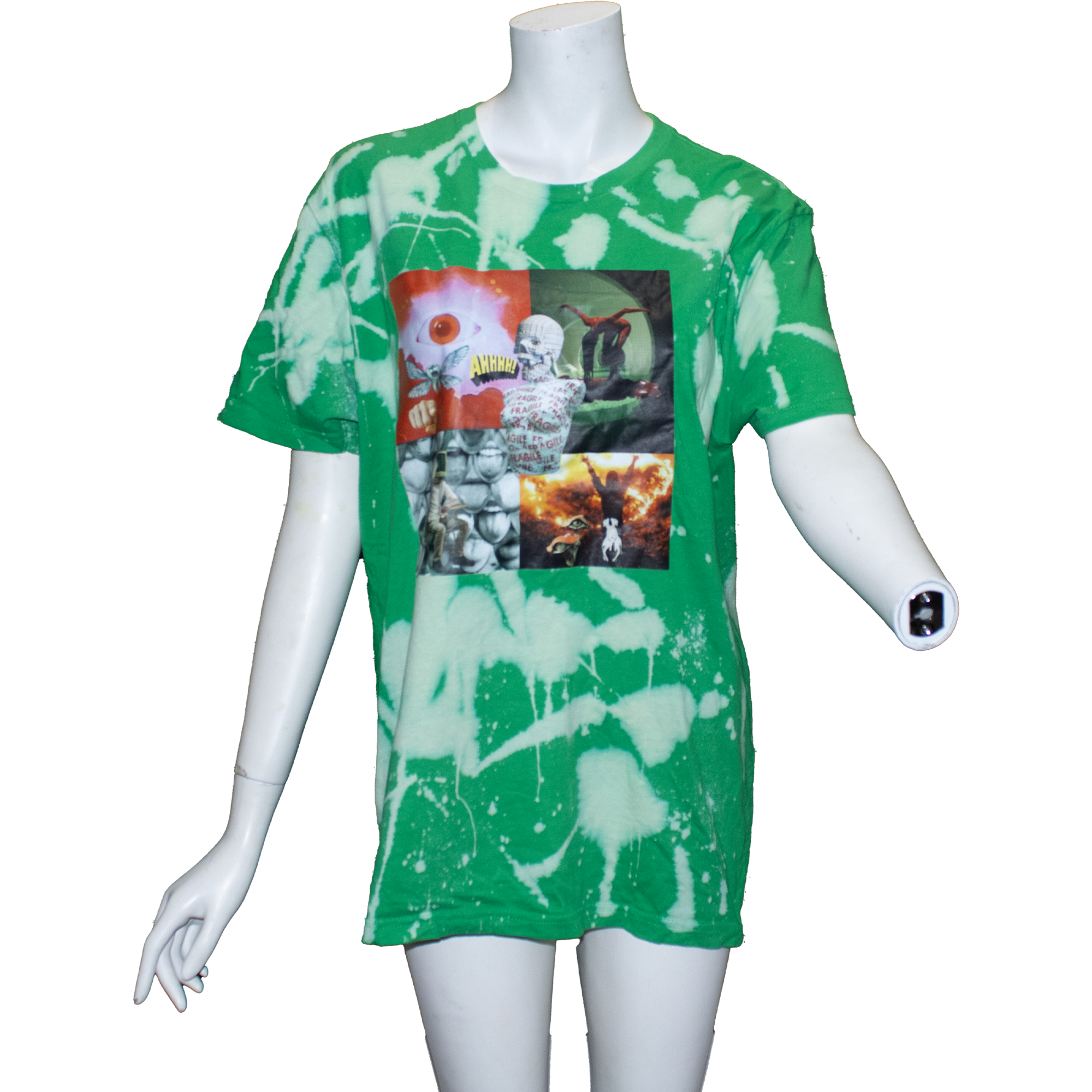 green shirt