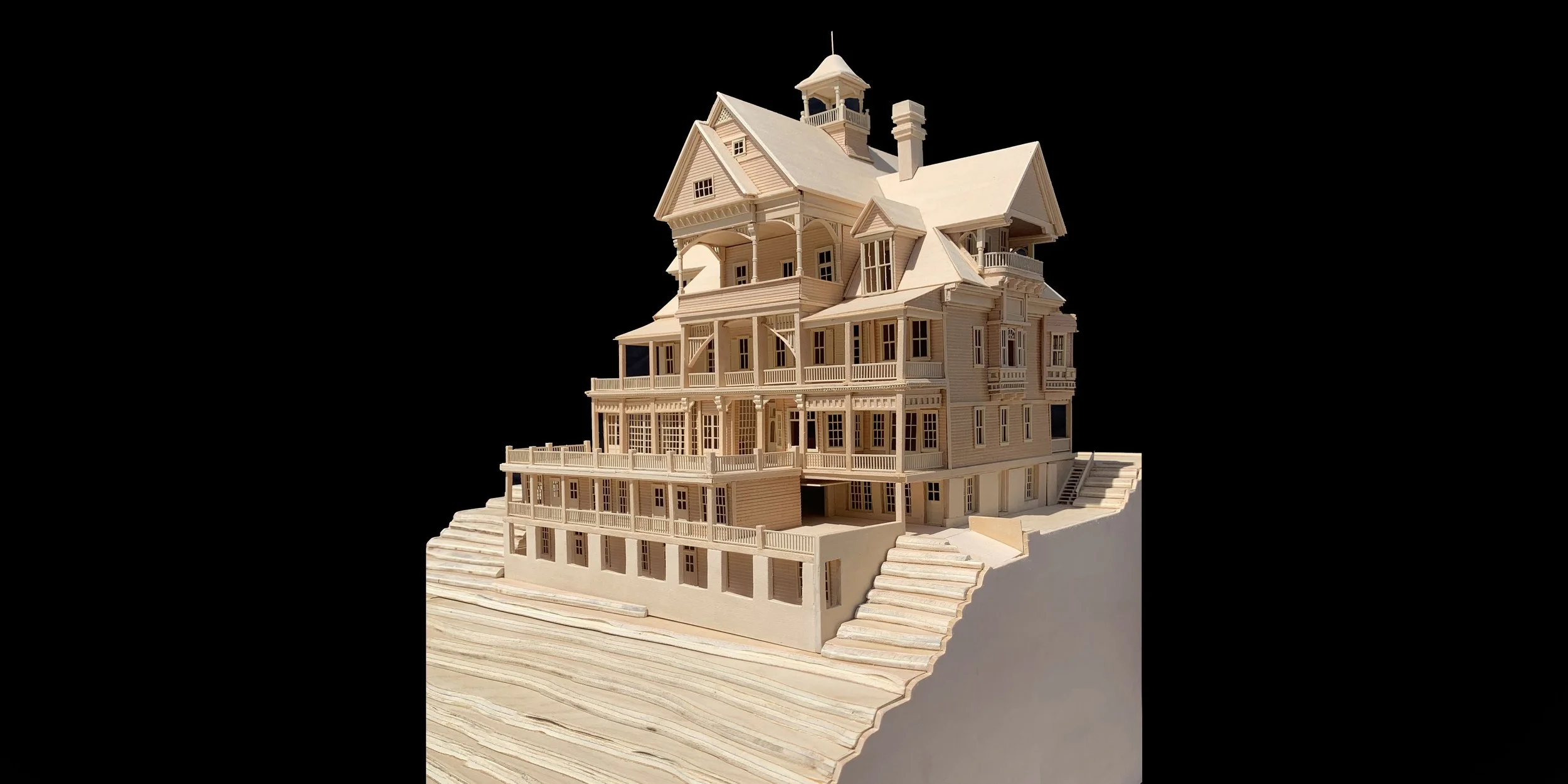 Architects' Model of the River Front