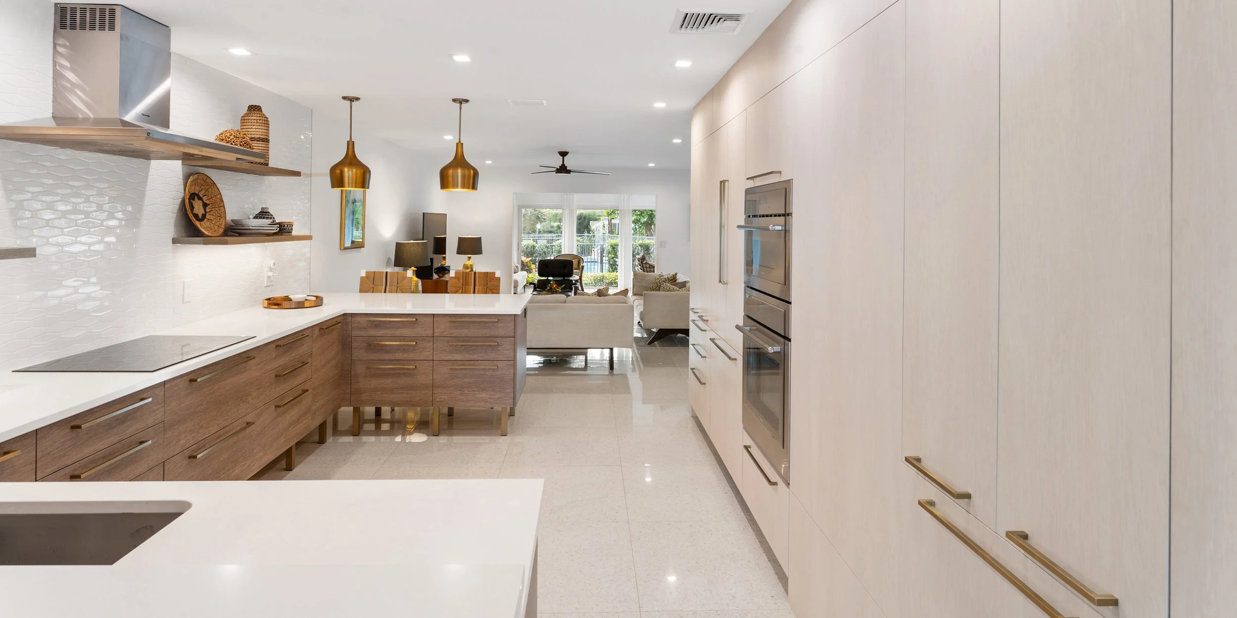 Kitchen to Living Room