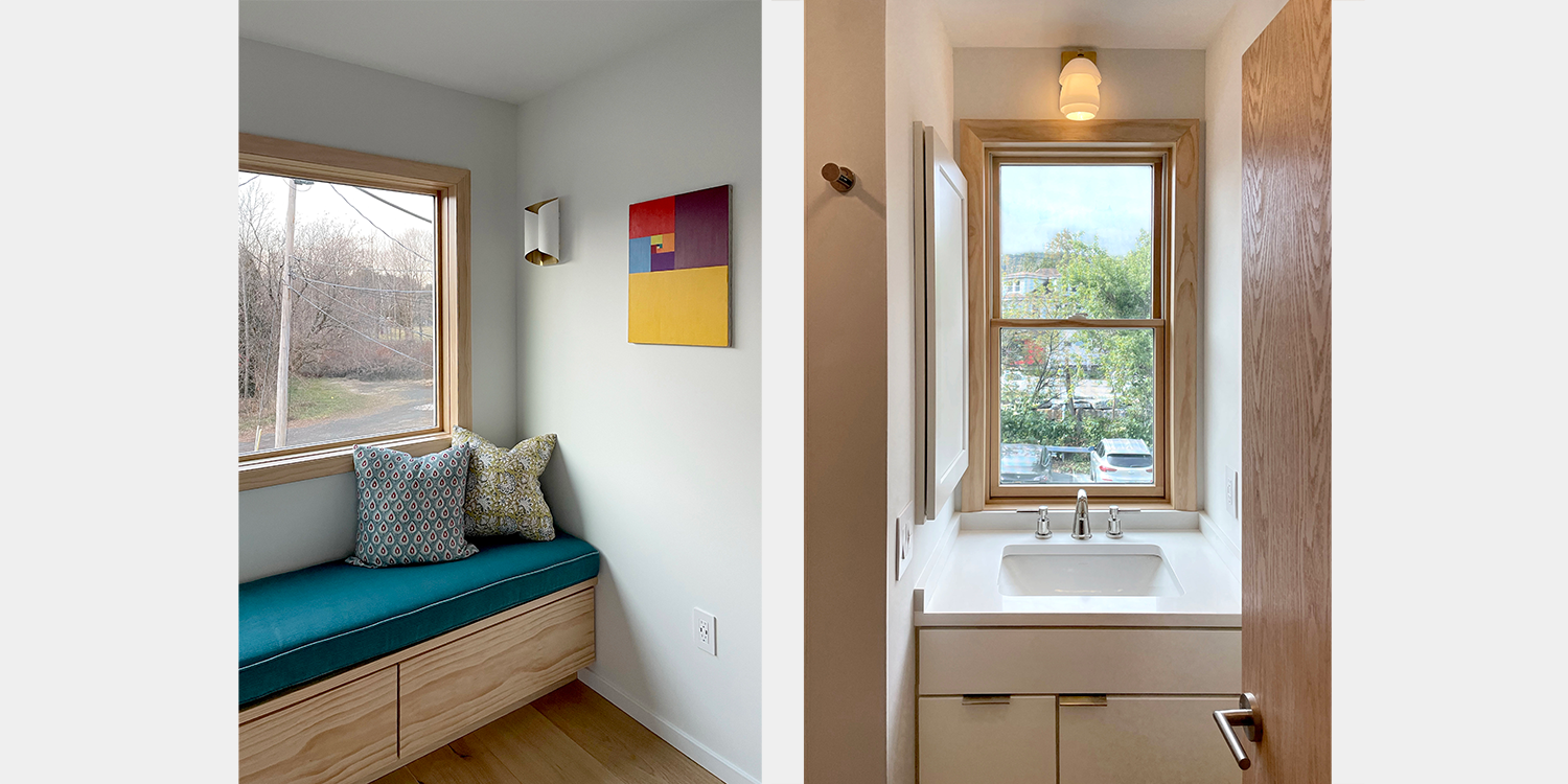 Upstate Apartment - Living Room and Bathroom Details