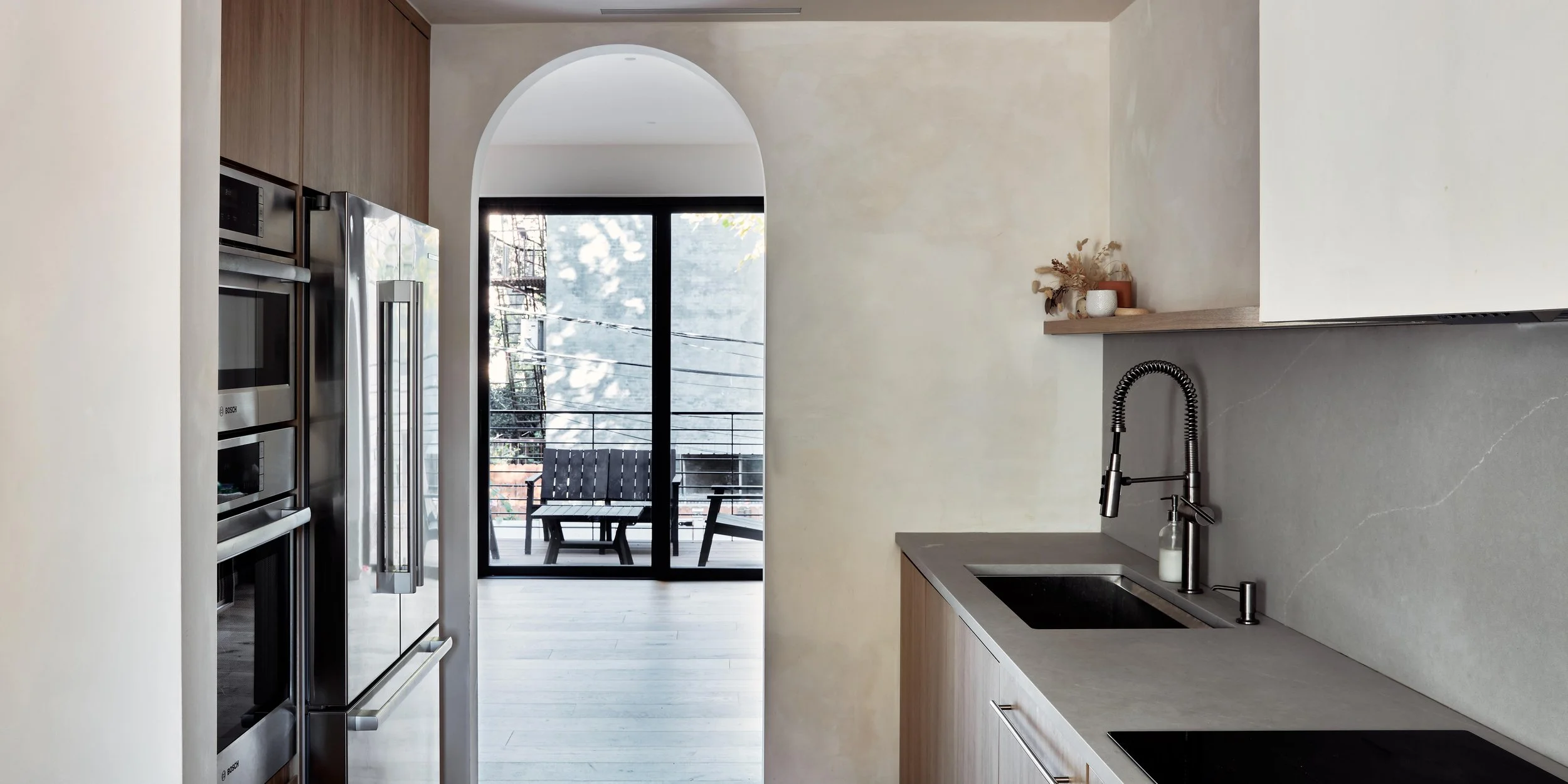 Kitchen to Living Room