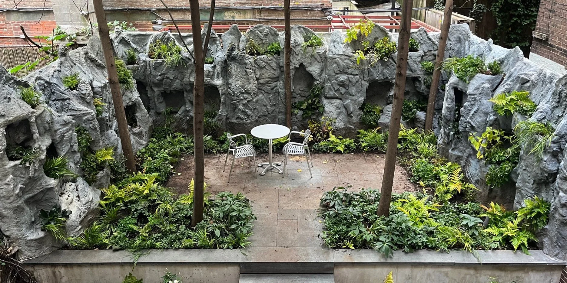 Garden from Above