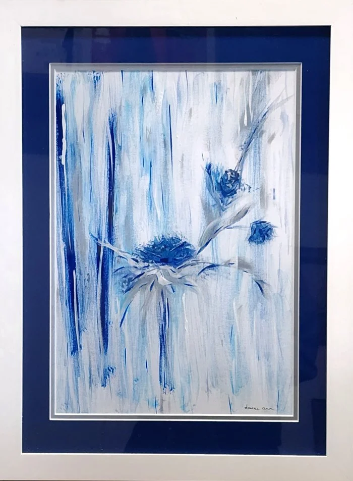 Impression in Blue