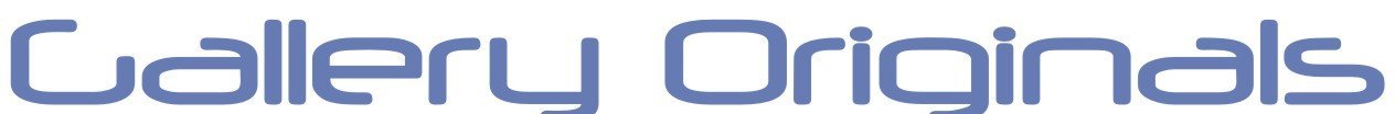 Gallery Originals logo in stylized blue text