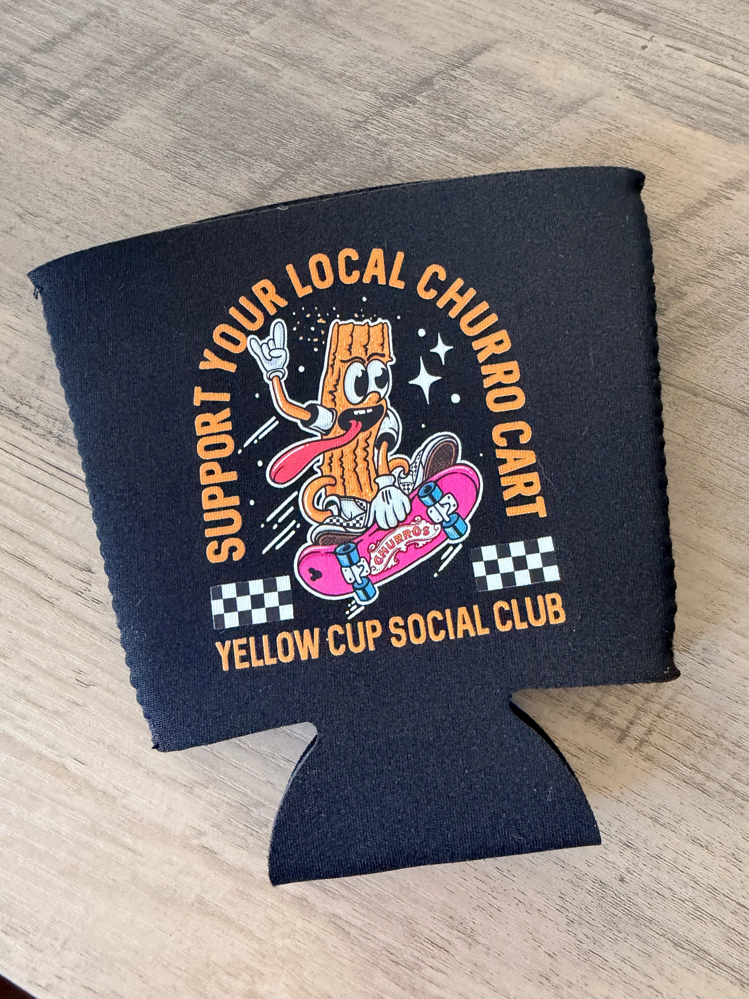 Local Churro Cart Koozie