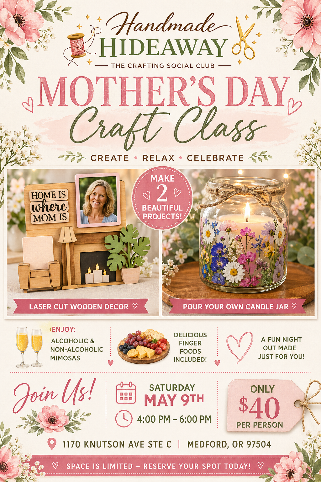 Mother's Day Craft Class
