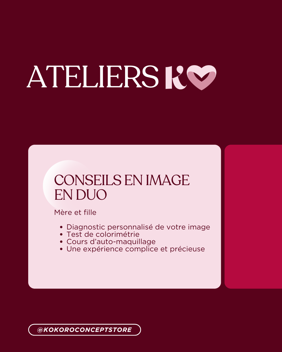 Carte cadeau - De mère en fille : La Beauté en Partage