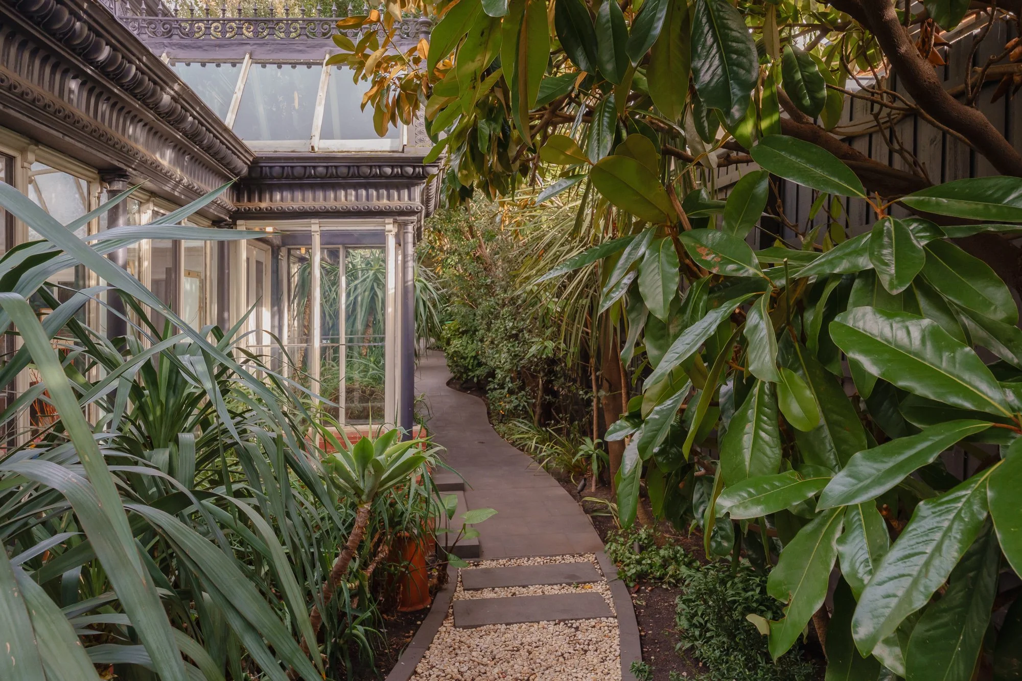 Conservatory Residency exterior and garden in Caulfield North, Victoria, Australia