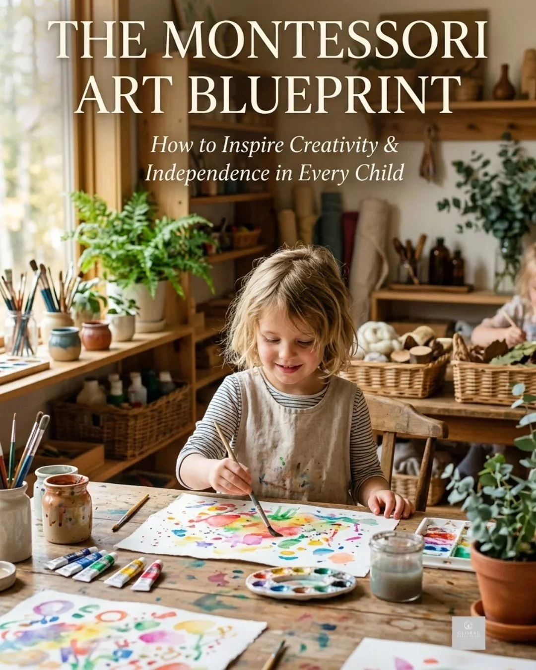 The Montessori Art Blueprint.How to Inspire Creativity & Independence in Every Child  Art is not about producing perfect pictures.  It is about exploration, self-expression, confidence, and discovery.